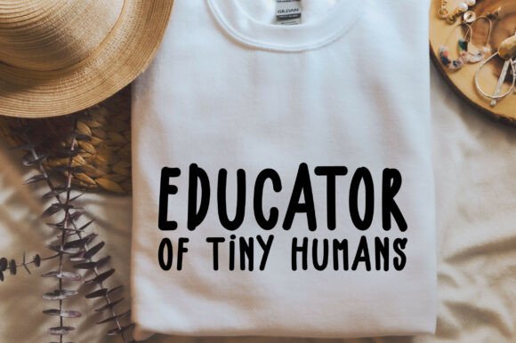 Educator of Tiny Humans: A Charming SVG PNG Design
