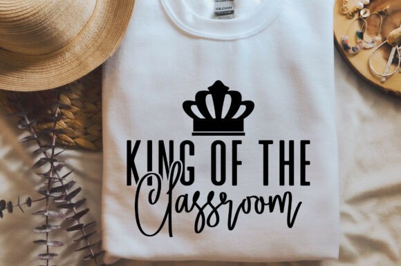 King of the Classroom: A Teacher's Embroidery Delight