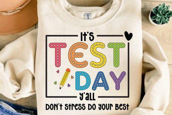 Review: It’s Test Day SVG, Cute School Design