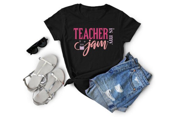 Teacher is My Jam: A Versatile SVG and PNG Design