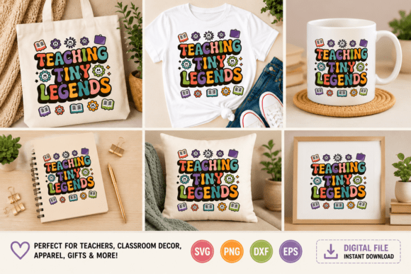 Teaching Tiny Legends SVG: A Charming Addition